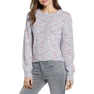 Ten Sixty Sherman Sweater Crop Popcorn Knit Large